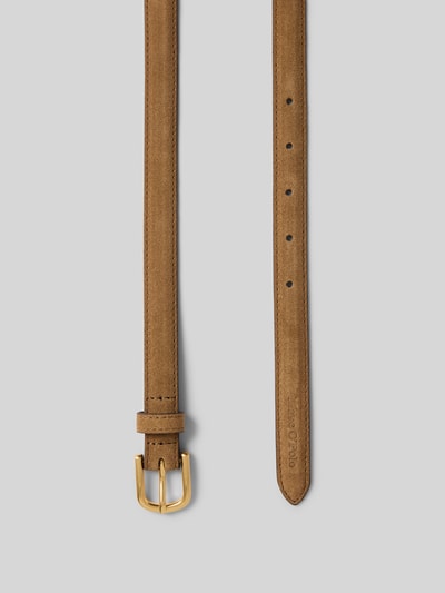 Marc O'Polo Gürtel aus edlem Rindsleder Cognac 3