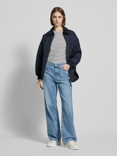 Marc O'Polo Denim Jacke mit Reißverschluss Marine 1