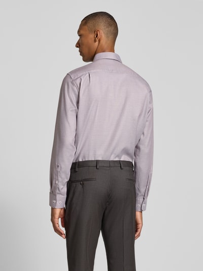Seidensticker Regular Fit Businesshemd aus reiner Baumwolle Modell 'New Kent Patch' Mittelbraun 5