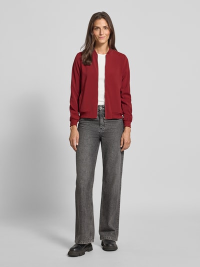 Vero Moda Regular fit blouson met opstaande kraag, model 'COCO' Roestrood - 1