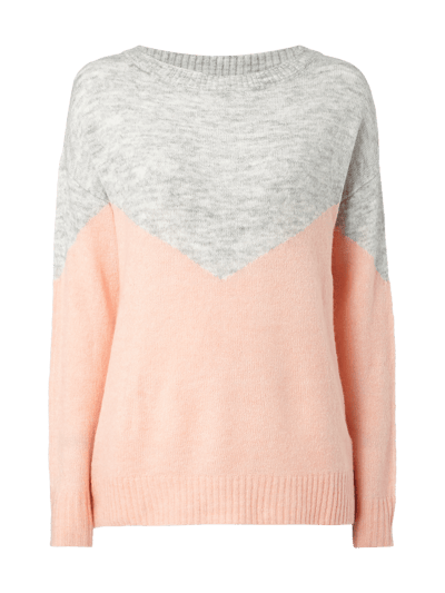 Vero Moda Pullover mit überschnittenen Schultern Silber Melange 1