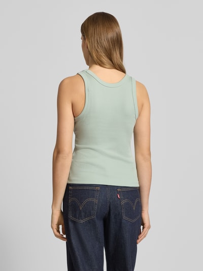 ONLY Tank top o kroju slim fit z mieszanki bawełny ekologicznej model 'VAL' Trzcinowy 5