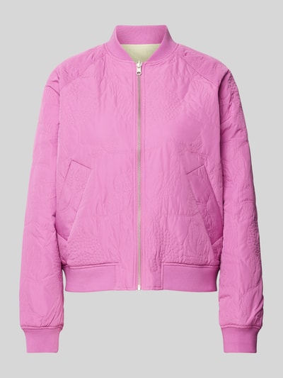 Lanius Jacke mit Leistentaschen Fuchsia 2