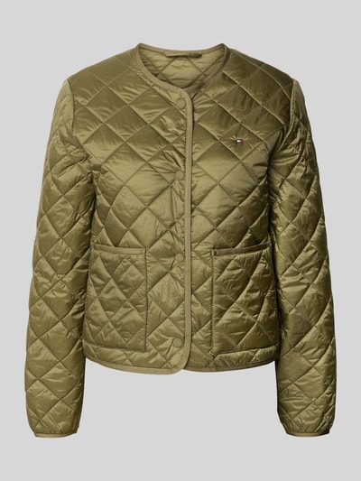 Tommy Hilfiger Regular fit gewatteerd jack met opgestikte steekzakken Olijfgroen - 2
