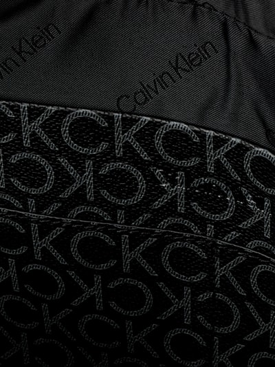 CK Calvin Klein Torebka z ze wzorem z logo  Czarny 5