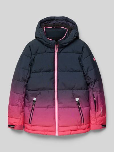 Killtec Funktionsjacke mit Label-Patch Pink 1