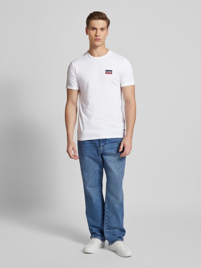 Levi's® T-shirt z nadrukiem z logo w zestawie 2 szt. Czarny 1