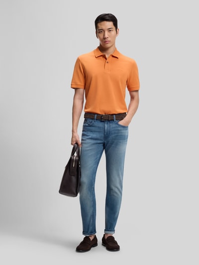 BOSS slim fit jeans van katoenmix model 'DELAWARE' Jeansblauw - 1