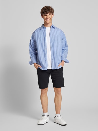 Blend Slim Fit Shorts mit Tunnelzug Modell 'BLIZZARD' Black 1