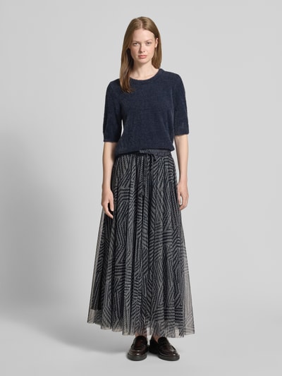 More & More Maxirock mit elastischem Bund Schilf 1