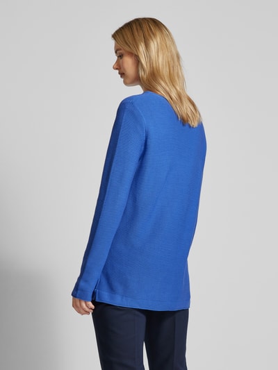 Tom Tailor Gebreide pullover met ronde hals Blauw - 5