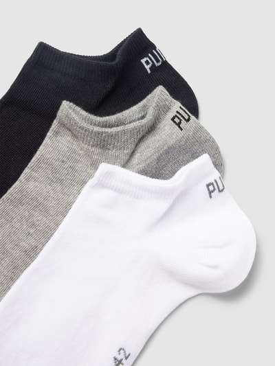 Puma Sneakersocken mit Label-Details im 3er-Pack Mittelgrau 2