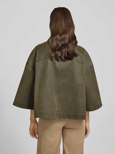 Drykorn Kurtka z kieszeniami z patką model ‘ANS’ Oliwkowy 5