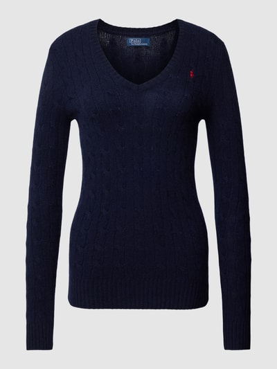 Polo Ralph Lauren Strickpullover mit Kaschmir-Anteil Modell 'KIMBERLY' Marine 2