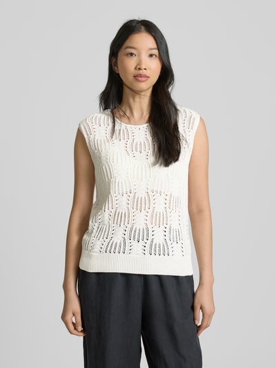 More & More Spencer met broderie anglaise Offwhite - 4