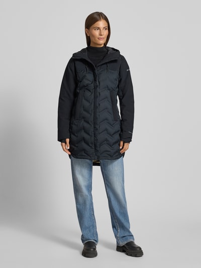 COLUMBIA Kurtka puchowa o kroju regular fit z wypełnieniem kaczym puchem model ‘Mountain’ Czarny 1
