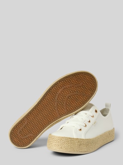 Only Sneakersy niskie z jutowym detalem w stylu espadryli model ‘OLINDA’ Beżowy 4