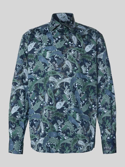 ETERNA Comfort fit zakelijk overhemd met kentkraag Groen - 2