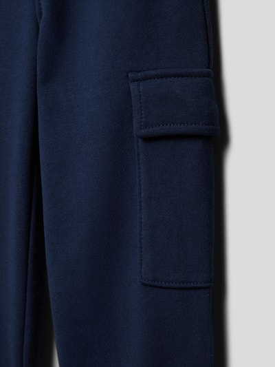 s.Oliver RED LABEL Sweatpants met cargozakken Marineblauw - 2