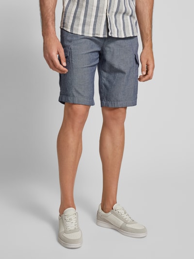 Tom Tailor Regular Fit Cargoshorts mit französischen Eingrifftaschen Marine 4