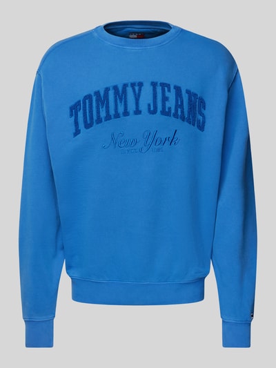 Tommy Jeans Sweatshirt mit Label-Details Royal 2