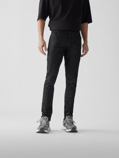 Purple Brand Slim Fit Jeans im Used-Look Black 4