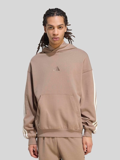 adidas Sportswear Regular Fit Hoodie aus reiner Baumwolle Beige 4