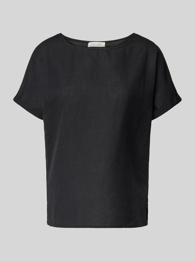 Christian Berg Woman Blusenshirt mit Rundhalsausschnitt Black 2