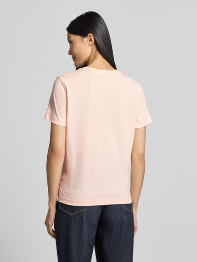 GANT Regular fit t-shirt van puur katoen Roze - 5