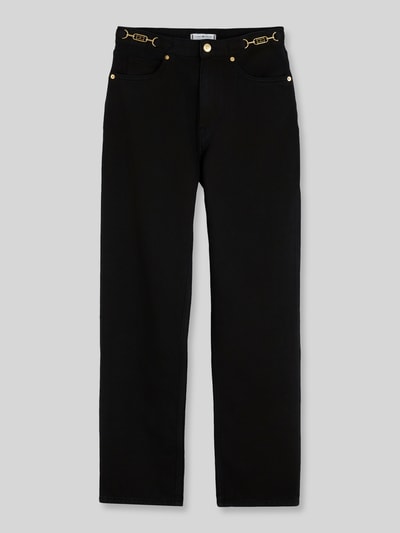 Tommy Hilfiger tapered fit jeans van puur katoen Zwart - 2
