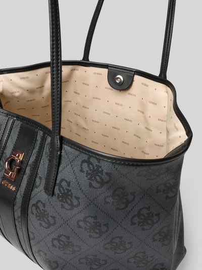 Guess Torebka ze wzorem z logo model ‘ERENIA’ Antracytowy 5