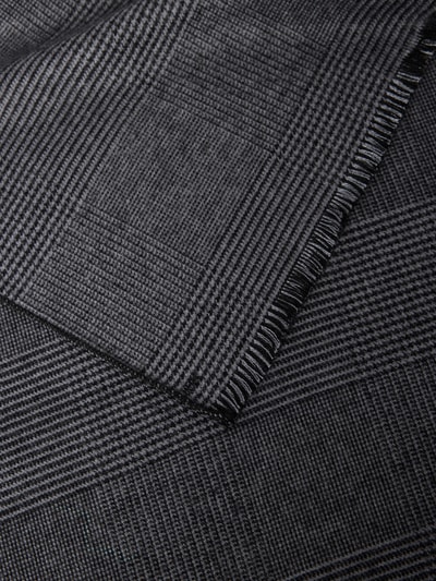 Christian Berg Men Sjaal met rafels Middengrijs - 2