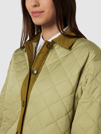 MSCH Copenhagen Jacke mit durchgehender Knopfleiste Modell 'Illian' Khaki 3