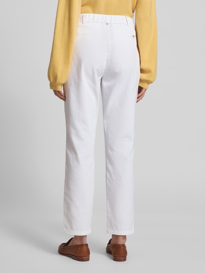 TONI Regular Fit Chino mit verkürztem Schnitt Modell 'Sue' Weiss 5
