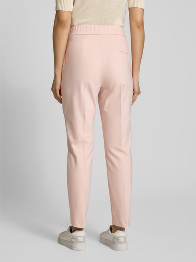 s.Oliver BLACK LABEL Slim fit pantalon van katoenmix Rosé - 5