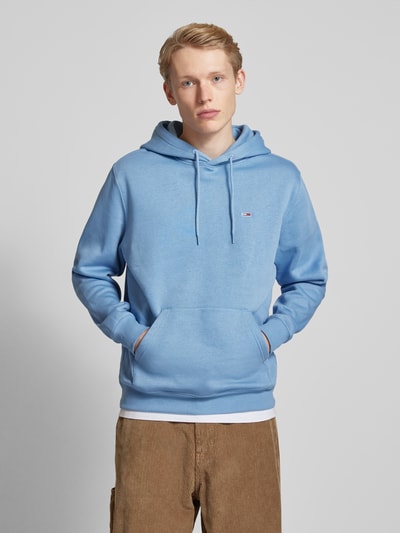 Tommy Jeans Hoodie mit Logo-Stitching Rauchblau 4