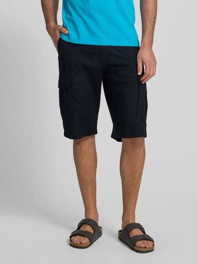s.Oliver BLACK LABEL Relaxed Fit Cargo-Bermudas aus Baumwoll-Elasthan-Mix Black 4