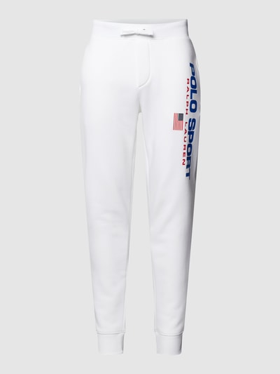 Polo Sport Sweatpants mit Label-Print Weiss 2