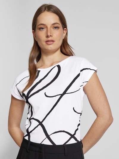 Lauren Ralph Lauren T-Shirt mit Rundhalsausschnitt Modell 'GRIETA' Weiss 3