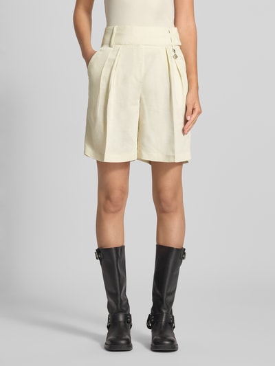 LeGer by Lena Gercke Shorts mit Gesäßtaschen Modell 'Frej' Beige 4