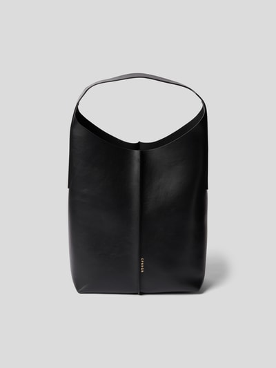Copenhagen Shopper mit Label-Print Schwarz 4