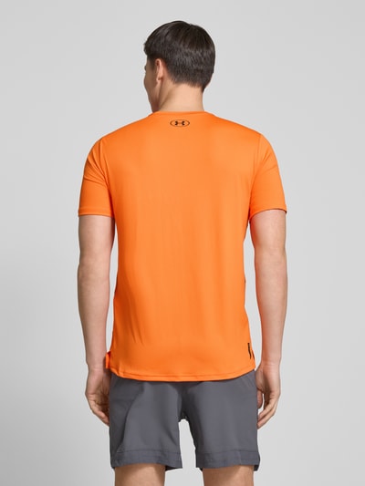 Under Armour T-Shirt mit Label-Print Orange 5