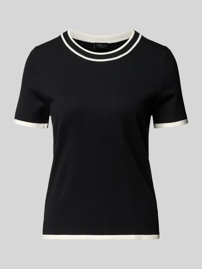 s.Oliver BLACK LABEL Regular Fit T-Shirt aus Viskose-Mix Black 2