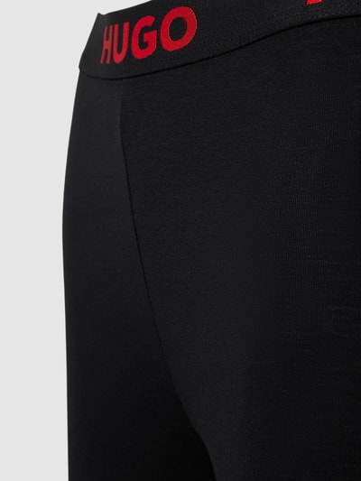 HUGO Leggings mit elastischem Logo-Bund Black 2