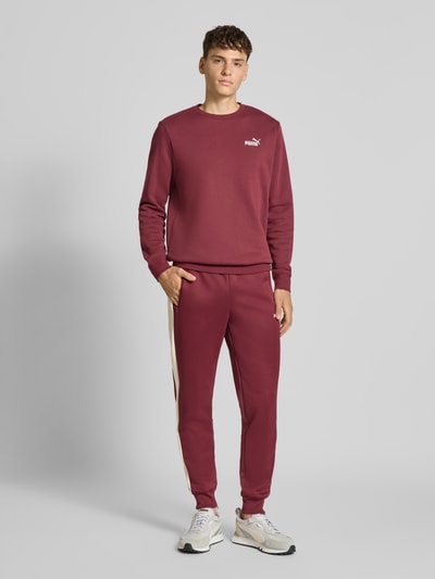 PUMA PERFORMANCE Sweatpants met ritszakken Bordeaux - 1