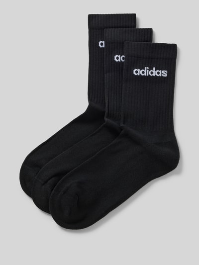 adidas Sportswear Socken mit Label-Print im 3er-Pack Black 1