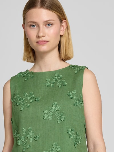 Apricot Regular fit blousetop met stitchings Groen - 3