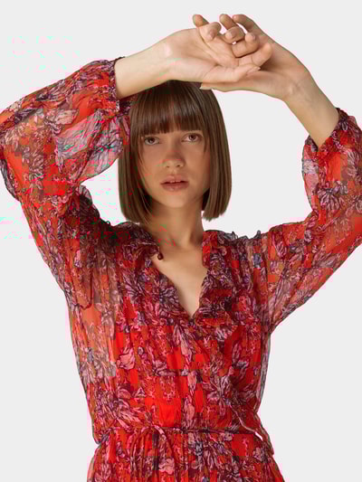 Iro Kleid in Wickel-Optik Rot 3