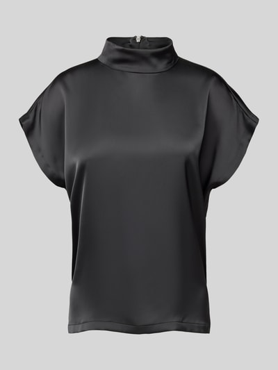 HUGO Blusenshirt mit Stehkragen Modell 'Caneli' Black 2