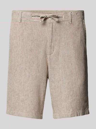 Jack & Jones Regular Fit Shorts mit Tunnelzug Modell 'MYKONOS' Taupe 2